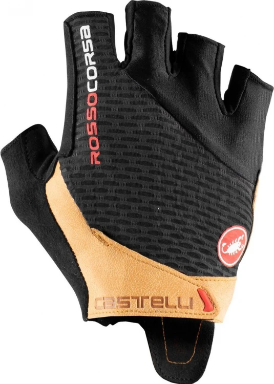 Castelli Rosso Corsa Pro V Handschoen Geel Heren 3 Castelli Rosso Corsa Pro V Handschoen Geel Heren