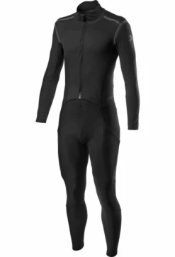 Castelli Sanremo RoS Thermosuit Zwart Heren