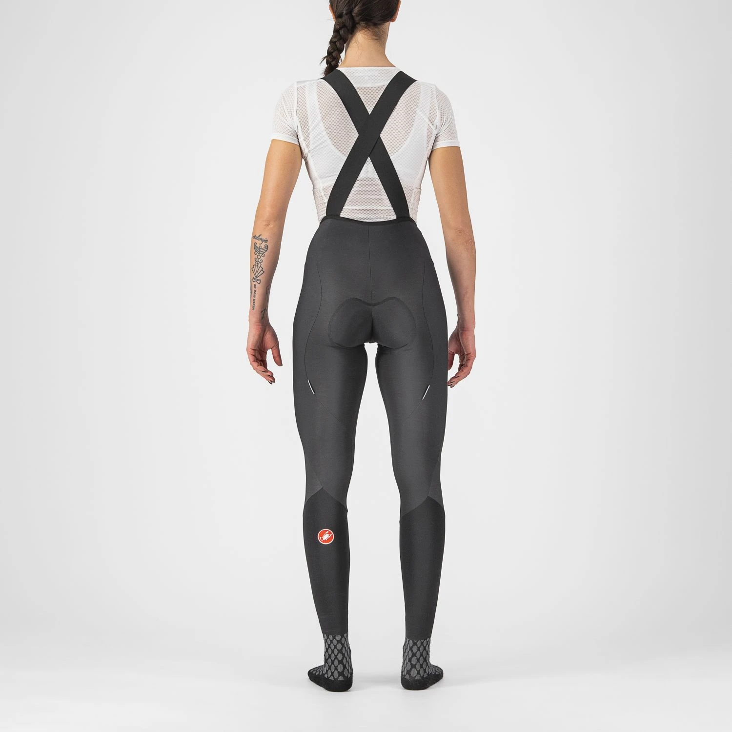 Castelli Semifreddo Bibtight Zwart Dames 4 Castelli Semifreddo Bibtight Zwart Dames - Afbeelding 2
