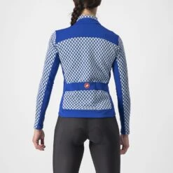Castelli Sfida 2 Fietsshirt Lange Mouw Blauw/wit Dames 6 Castelli Sfida 2 Fietsshirt Lange Mouw Blauw/wit Dames -Castelli castelli sfida 2 fietsshirt 4521530 431 02