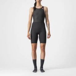 Castelli Elite Speed Suit Mouwloos Zwart Dames