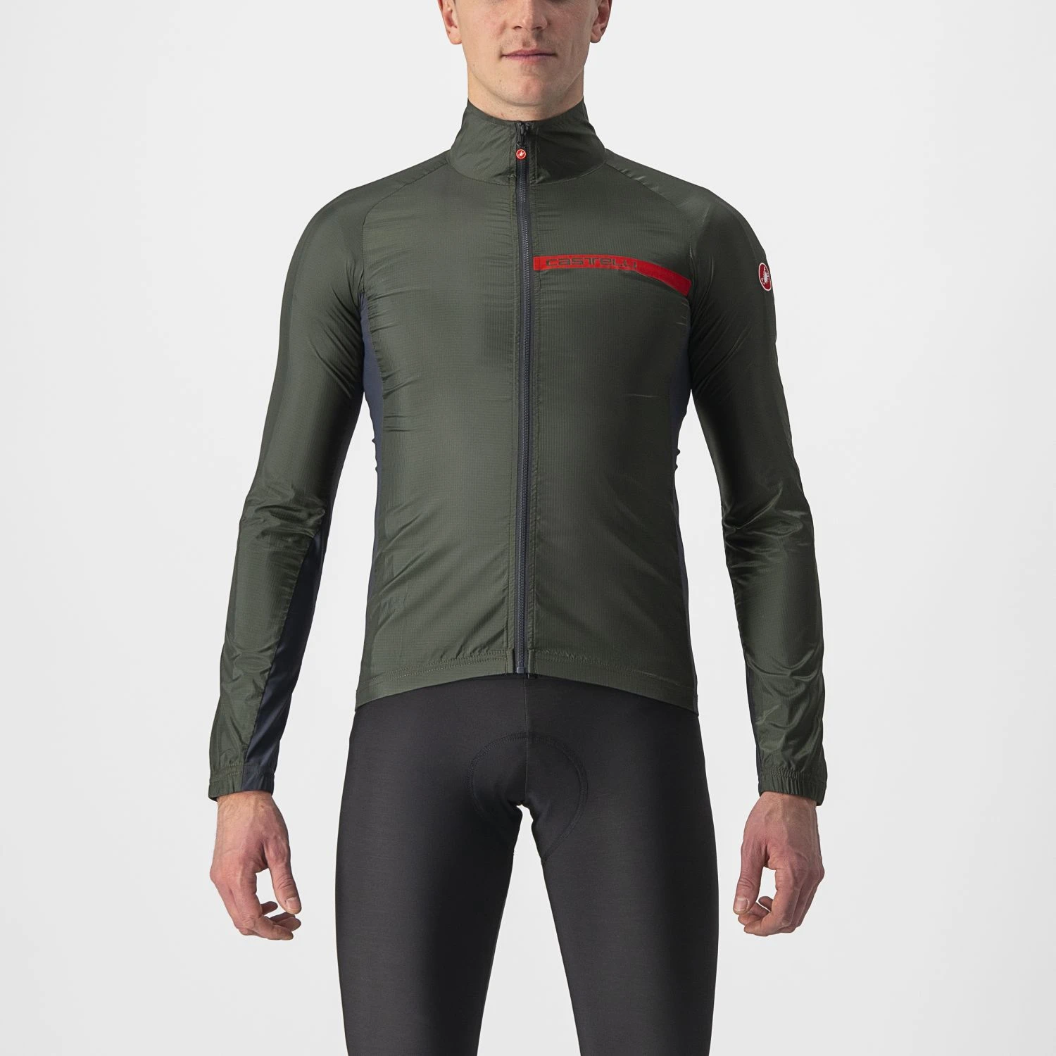 Castelli Squadra Stretch Fietsjack Groen Heren 3 Castelli Squadra Stretch Fietsjack Groen Heren