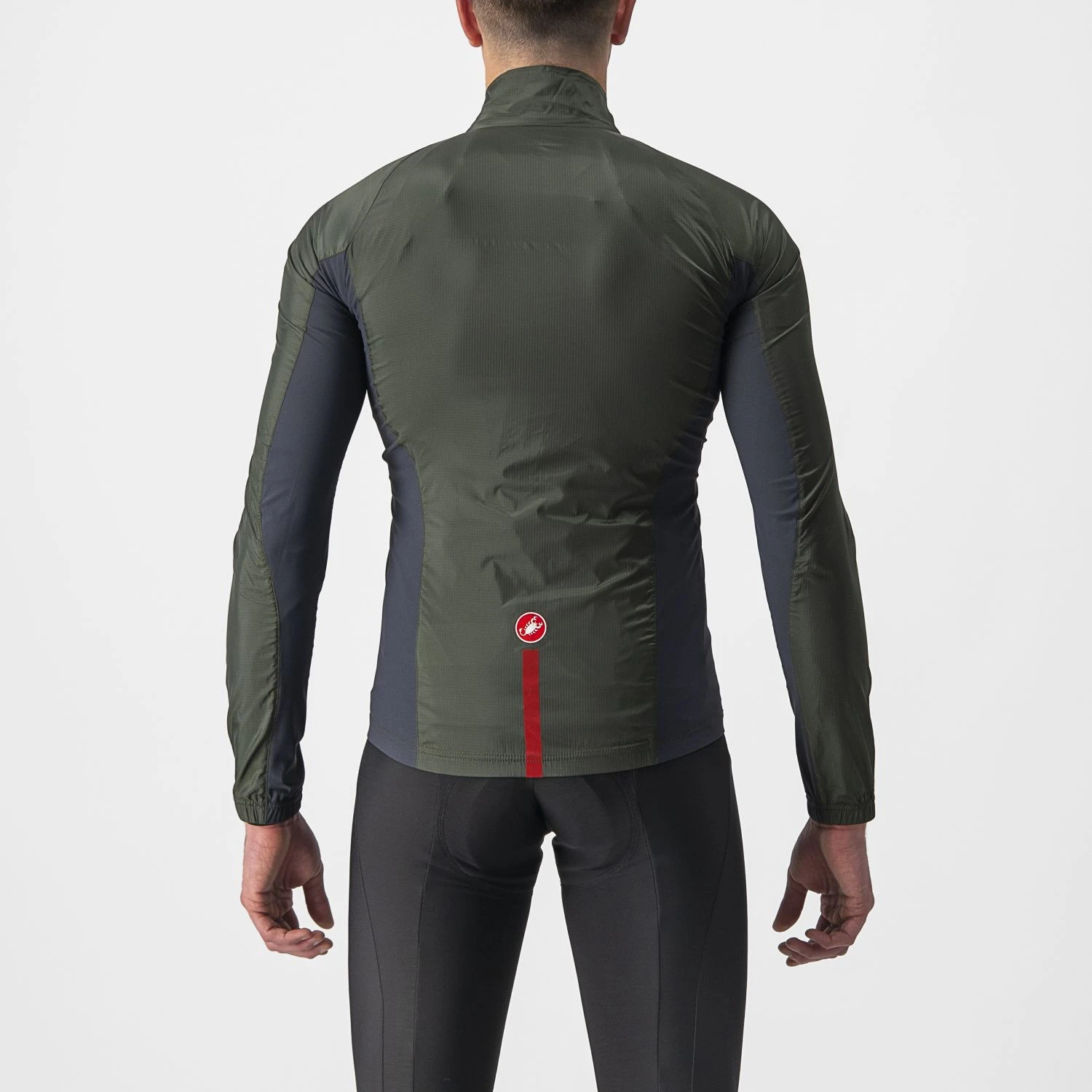 Castelli Squadra Stretch Fietsjack Groen Heren 4 Castelli Squadra Stretch Fietsjack Groen Heren - Afbeelding 2