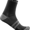 Castelli Superleggera T 12 Fietsokken Zwart Unisex -Castelli castelli super t12 sokken 01