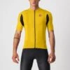 Castelli Superleggera 2 Korte Mouw Fietsshirt Geel Heren -Castelli castelli superleggera 2 20017 731 01