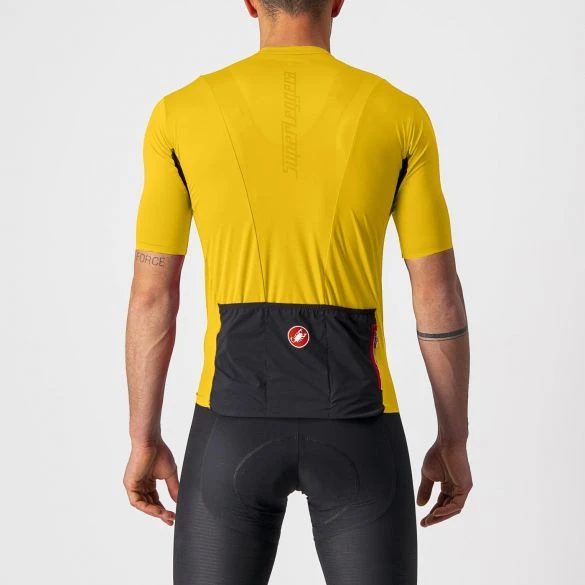 Castelli Superleggera 2 Korte Mouw Fietsshirt Geel Heren 4 Castelli Superleggera 2 Korte Mouw Fietsshirt Geel Heren - Afbeelding 2