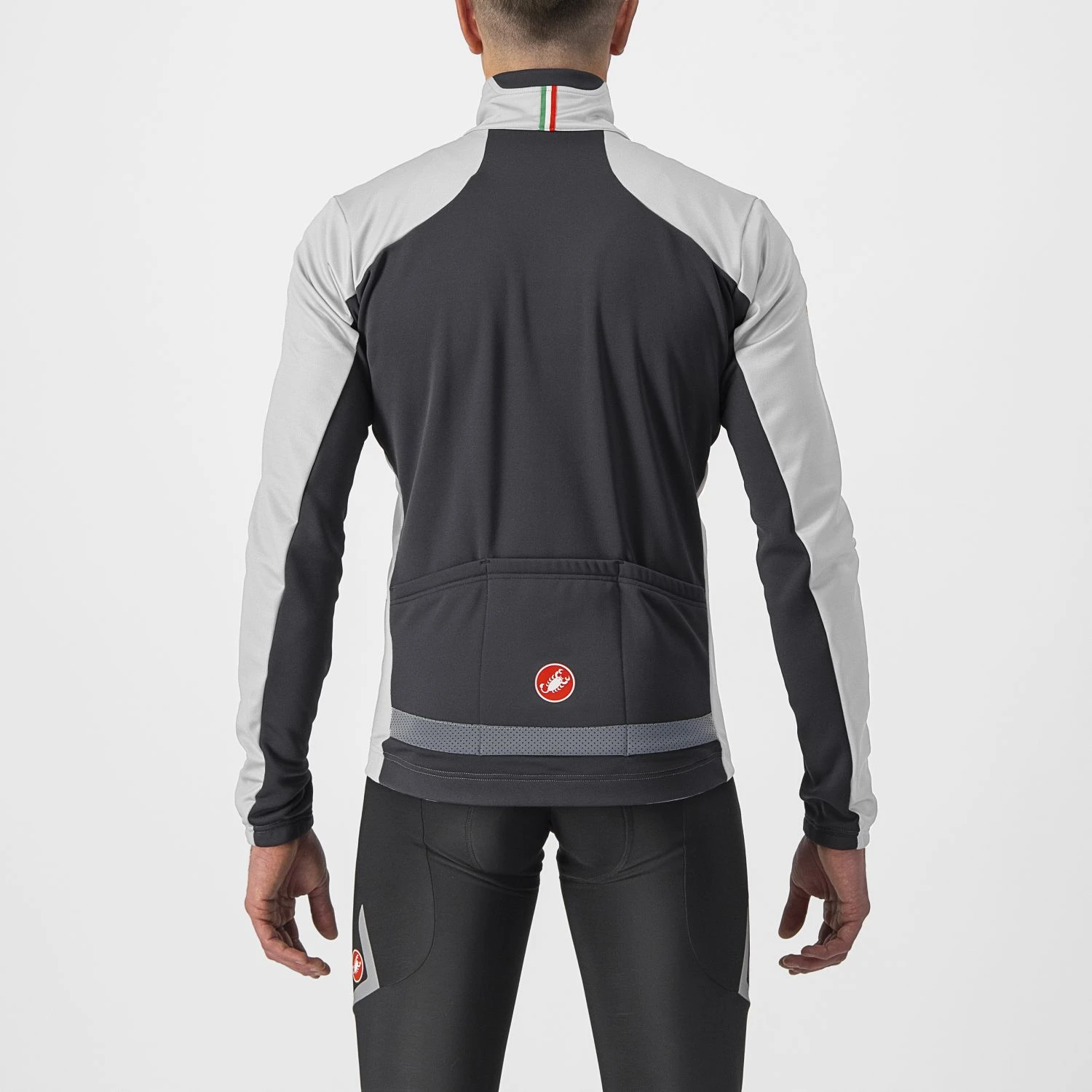Castelli Transition 2 Fietsjack Zilvergrijs Heren 4 Castelli Transition 2 Fietsjack Zilvergrijs Heren - Afbeelding 2
