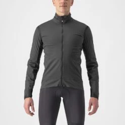 Castelli Alpha Ultimate Insulated Fietsjack Grijs Heren
