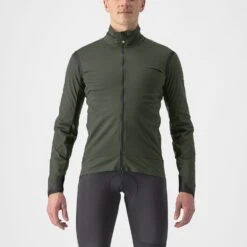 Castelli Alpha Ultimate Insulated Fietsjack Groen Heren
