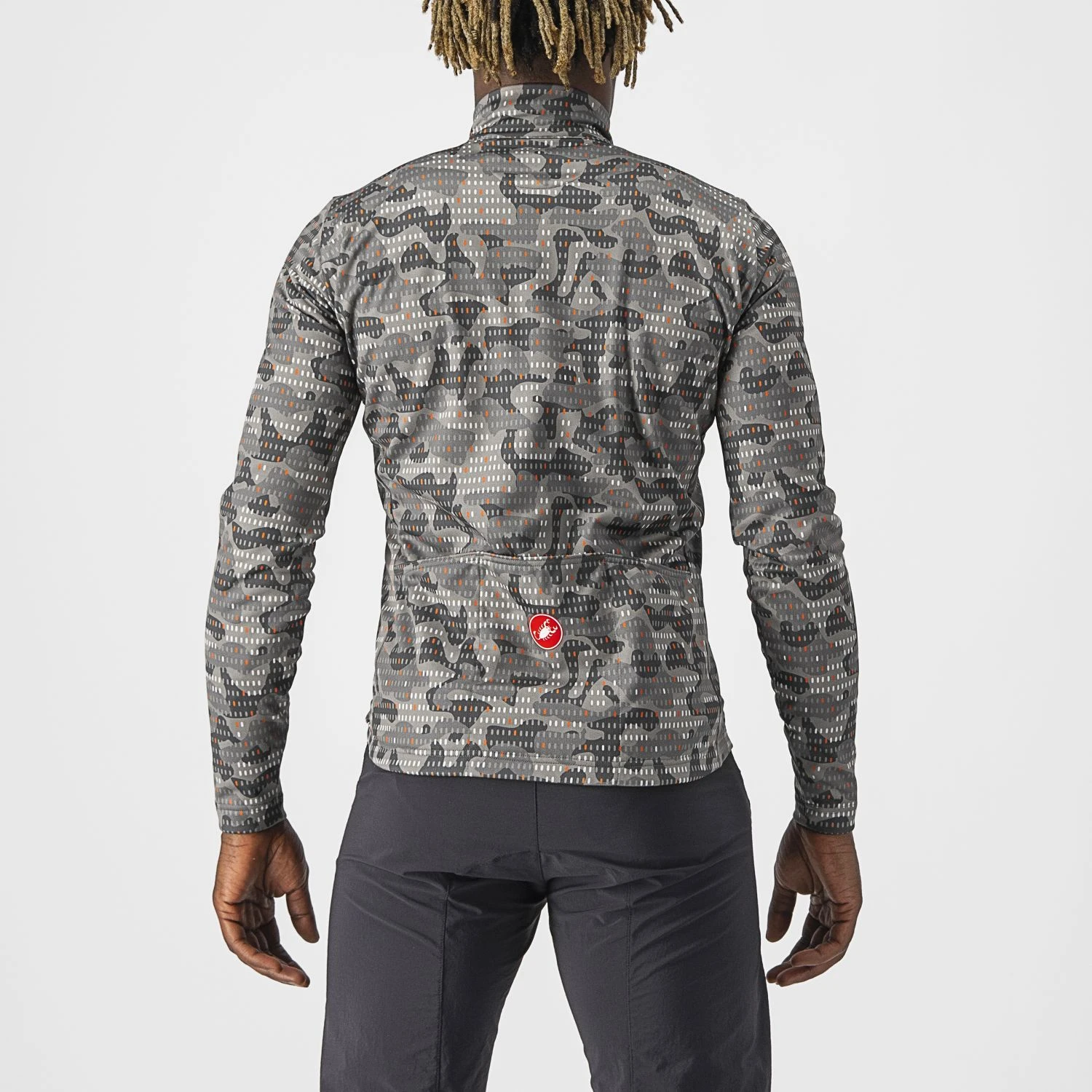 Castelli Unlimited Thermal Fietsshirt Lange Mouw Grijs/camo Heren 4 Castelli Unlimited Thermal Fietsshirt Lange Mouw Grijs/camo Heren - Afbeelding 2
