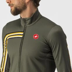Castelli Unlimited Thermal Fietsshirt Lange Mouw Groen Heren 8 Castelli Unlimited Thermal Fietsshirt Lange Mouw Groen Heren -Castelli castelli un limited thermal fietsshirt 4522500 075 03