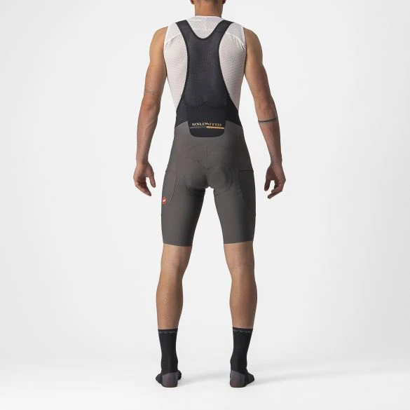 Castelli Unlimited Bibshort Grijs Heren 4 Castelli Unlimited Bibshort Grijs Heren - Afbeelding 2