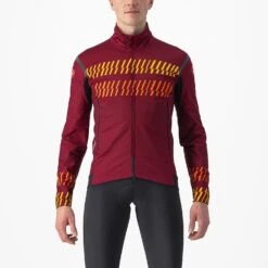 Castelli Unlimited Perfetto RoS 2 Fietsjack Lange Mouw Rood Heren