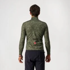 Castelli Unlimited Thermal SS Fietsshirt Groen Heren -Castelli castelli unlimited thermal fietsshirt heren groen 4521508 075 02