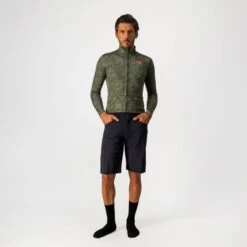 Castelli Unlimited Thermal SS Fietsshirt Groen Heren -Castelli castelli unlimited thermal fietsshirt heren groen 4521508 075 04