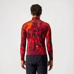 Castelli Unlimited Thermal SS Fietsshirt Rood Heren -Castelli castelli unlimited thermal fietsshirt heren rood 4521508 421 02