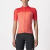 Castelli Velocissima Korte Mouw Fietsshirt Roze Dames -Castelli castelli velocissima fietsshirt dames 22065 583 01