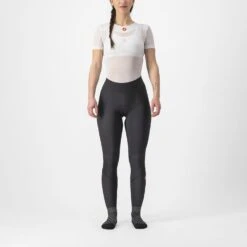 Castelli Velocissima Thermal Fietsbroek Lang Zwart Dames