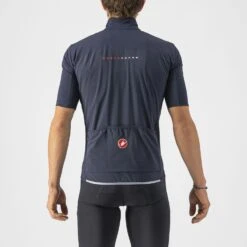Castelli Perfetto RoS 2 Wind Korte Mouw Fietsshirt Donkerblauw Heren -Castelli castelliperfetto ros 2 wind heren 4522513 414 02 1