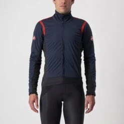 Castelli Alpha RoS 2 Fietsjack Blauw Heren