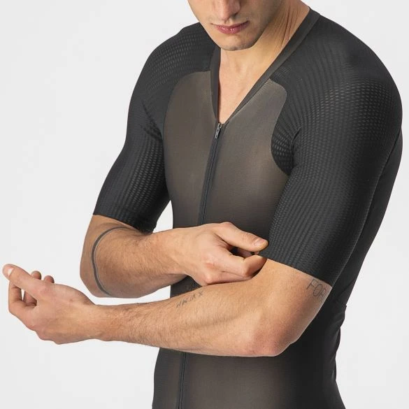 Castelli BTW Speedsuit Korte Mouw Zwart Heren 5 Castelli BTW Speedsuit Korte Mouw Zwart Heren - Afbeelding 3