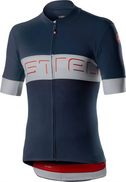 Castelli Prologo VI Fietsshirt Korte Mouw Blauw/grijs Heren 3 Castelli Prologo VI Fietsshirt Korte Mouw Blauw/grijs Heren